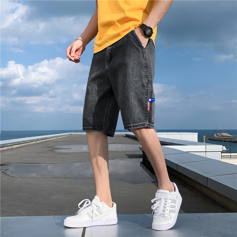 夏季男士短裤潮流百搭5分牛仔裤 潮似休闲裤