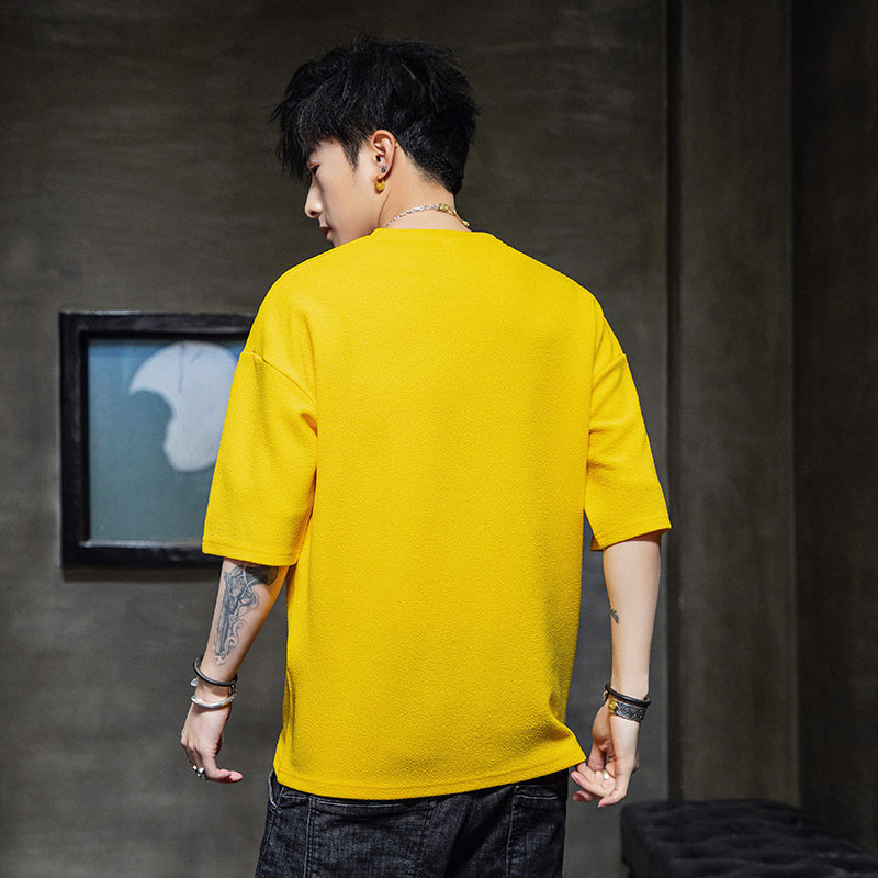 短袖t恤男夏季新款韩版潮流打底衫 潮似T恤
