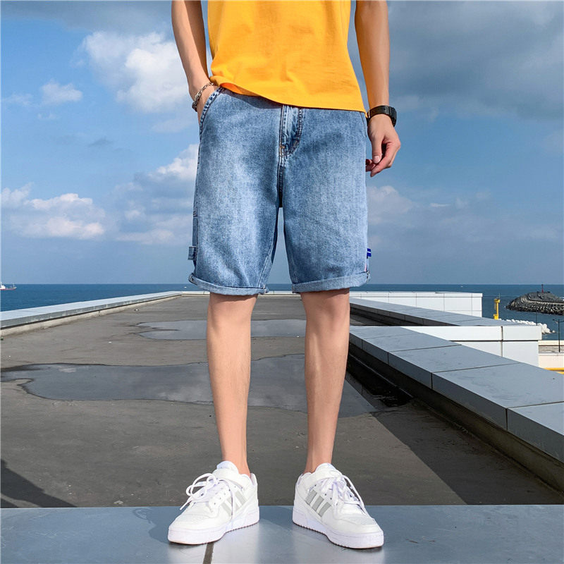 夏季男士短裤潮流百搭5分牛仔裤 潮似休闲裤