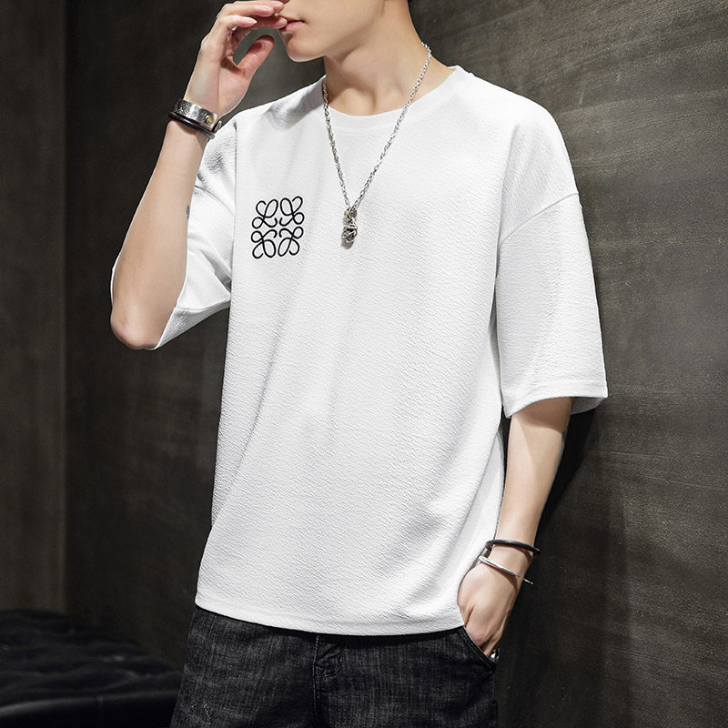 短袖t恤男夏季新款韩版潮流打底衫 潮似T恤