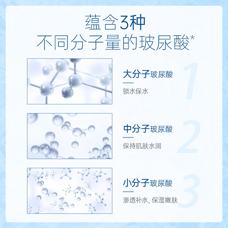 膜法玻尿酸水乳套装补水干皮护肤品 膜法世家悦肌面部护理套装