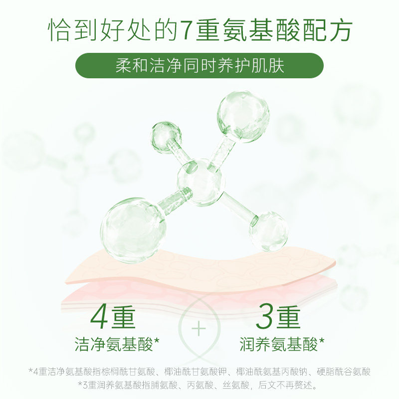 膜法绿豆氨基酸油皮深层清洁干皮 膜法世家悦肌洁面