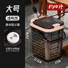 Transparent tea bucket waste bucket high-end tea set tea table tea table special trash can tea table drain bucket tea bucket tea bucket tea