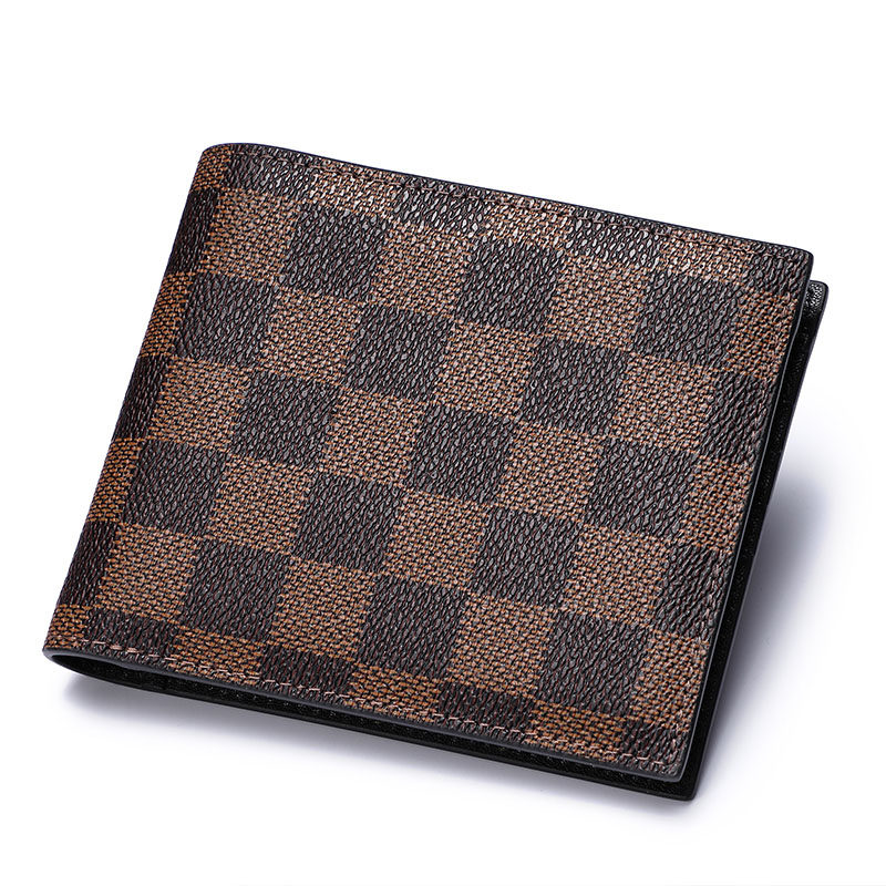 男短款真皮横款2020新款潮小钱夹 布斯曼钱包