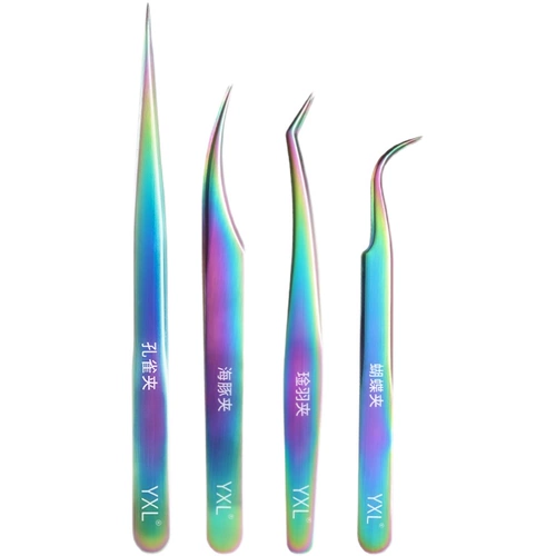 Наращивание ресниц, высокоточный пинцет для ресниц