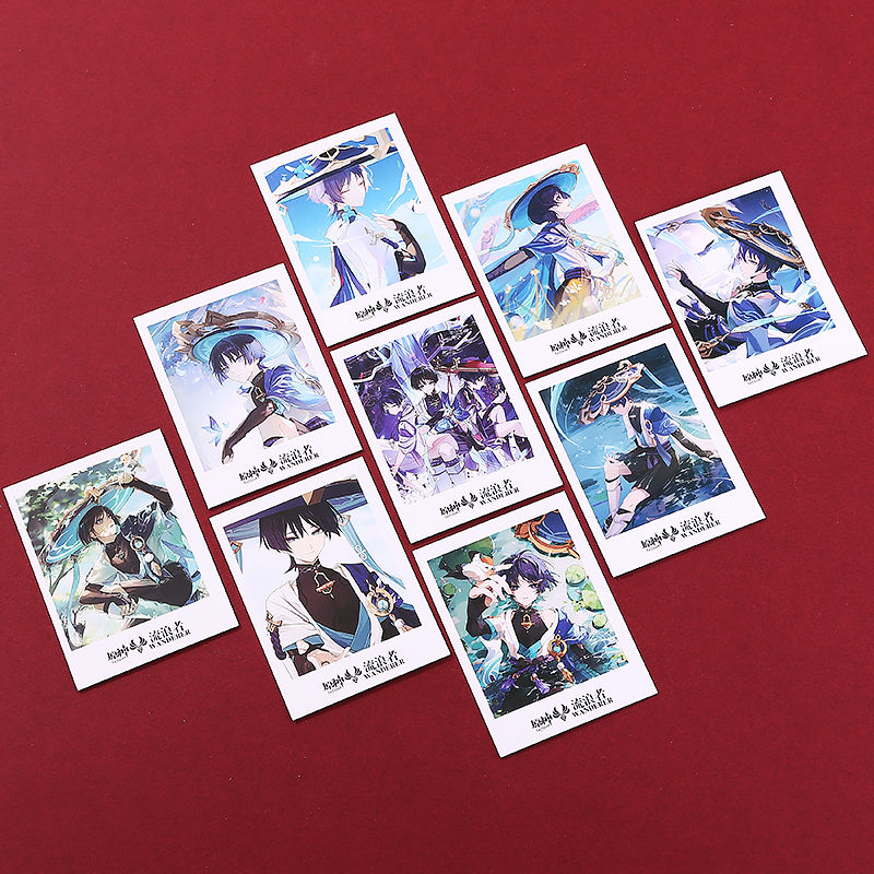 原神lomo卡芙宁娜魈胡桃二次元周边学生留言卡小卡片贺卡学生礼物 - 图2