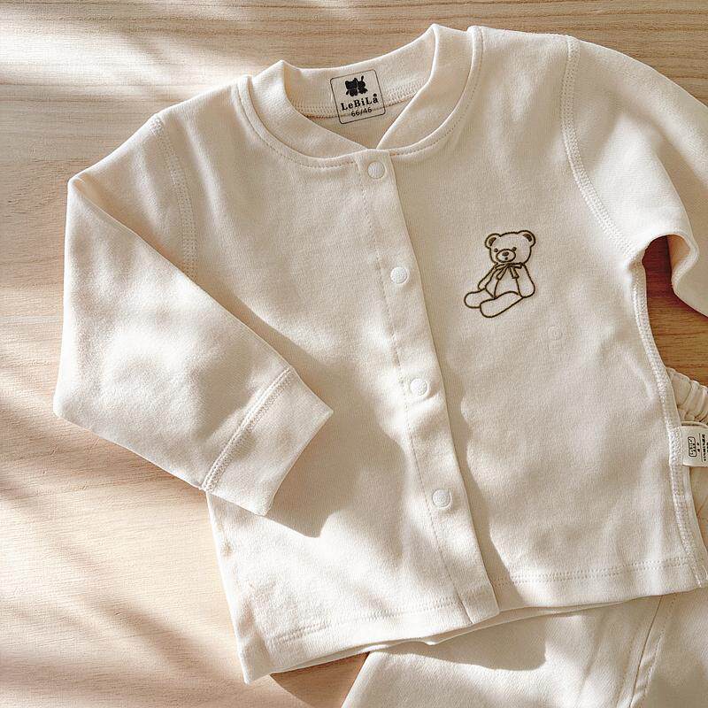 Lebila baby underwear set autumn and winter home clothes