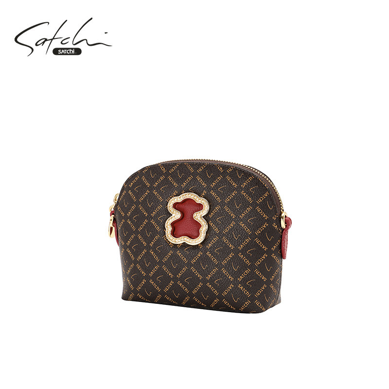 satchi /沙驰新款贝壳包时尚手机包 satchi沙驰箱包女士包袋