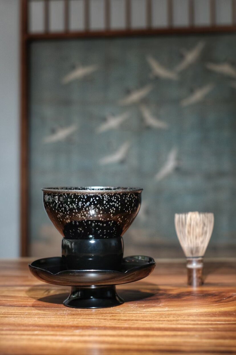 点茶利器—手工油滴盏