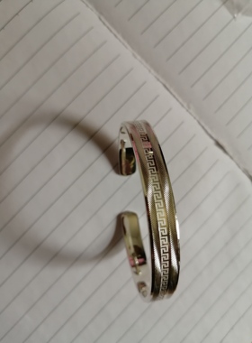 银手链纯色白色小孩成人手镯