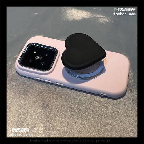 高级ins小众磁吸爱心支架X300适用VIVO S50手机壳X200S/S16/X90/X80创意S20女V40/Y78+软X100/S18硅胶S19PRO - 图2