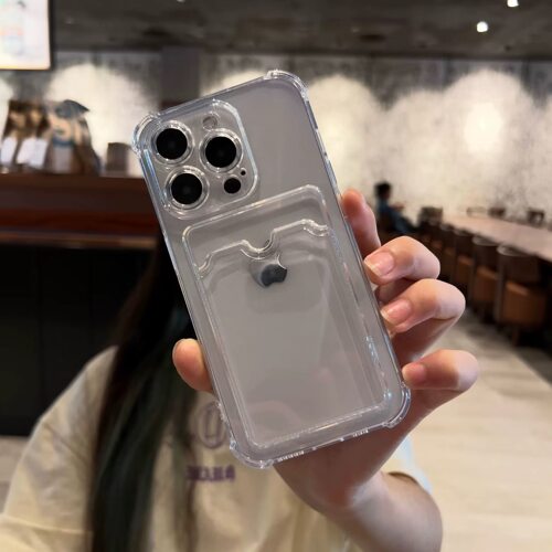 透明卡套可放照片适用Turbo4/3小米15/13手机壳Note14PRO+/12T防摔12C气囊K70红米K60至尊版R男女poco软F7/X6 - 图0