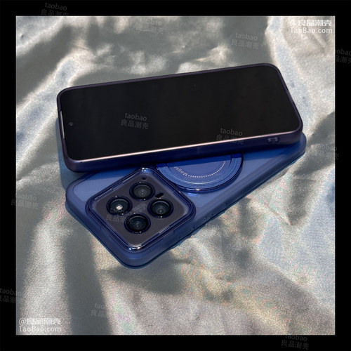 CD纹磁吸金属适用K90红米K70小米17/15/14Ultra手机壳12T站立支架K80/civi5透明NOTE11/13pro+男Turbo4/3/K60 - 图3