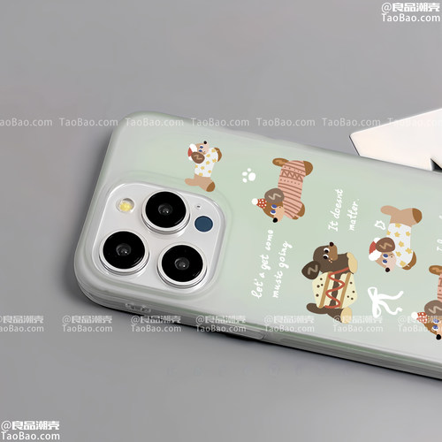 磨砂曼波绿色腊肠狗适用三星S25/S24手机壳23Ultra可爱22情侣s21fe超薄S20+/Note20男女S10/9可爱A53/A54/A55 - 图0