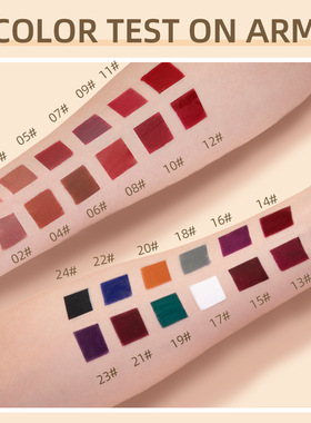 Lip gloss matte matte matte liquid lipstick不沾唇釉液体口红