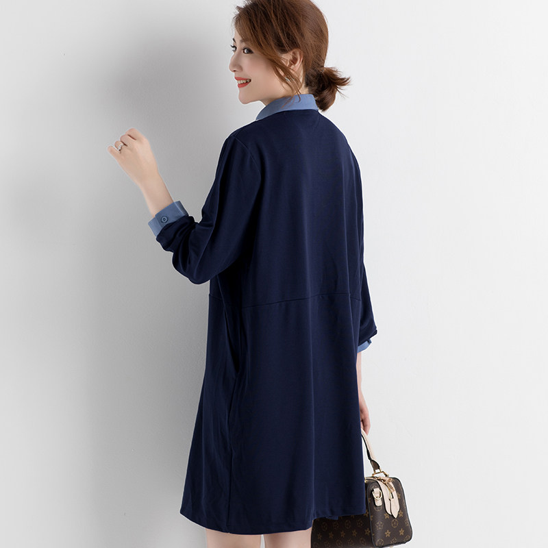 孕妇秋装上班外出秋季上衣连衣裙 艾儿妈妈连衣裙