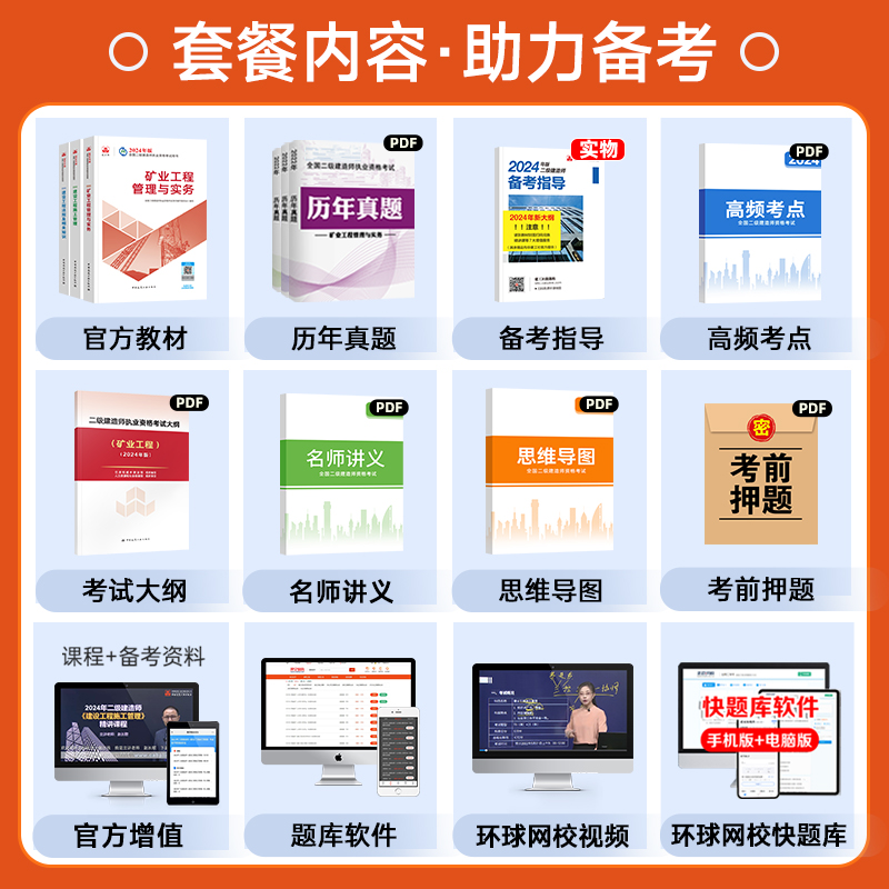 建工社官方2024年二建教材矿业专业全套三本新大纲版全国二级建造师考试书建设工程施工管理法规矿业工程管理与实务历年真题试卷-图1