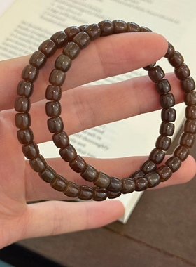 天然保真和田玉高级清冷手串手环