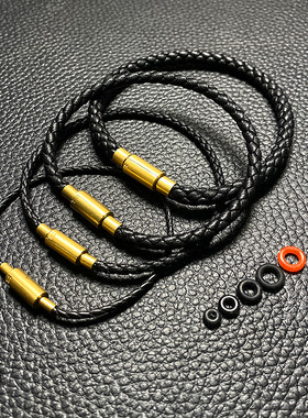 饕餮手链黑皮手绳粗细款皮绳男女款替换绳大福同款钛钢扣久不掉色