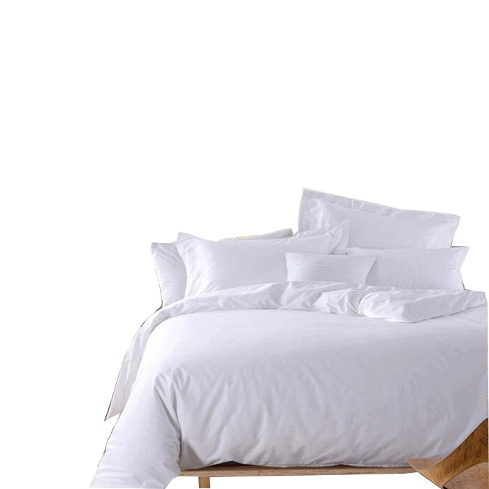 宾馆酒店纯色被罩旅馆足疗足浴纯白色床上用品旅社民宿房被套单件
