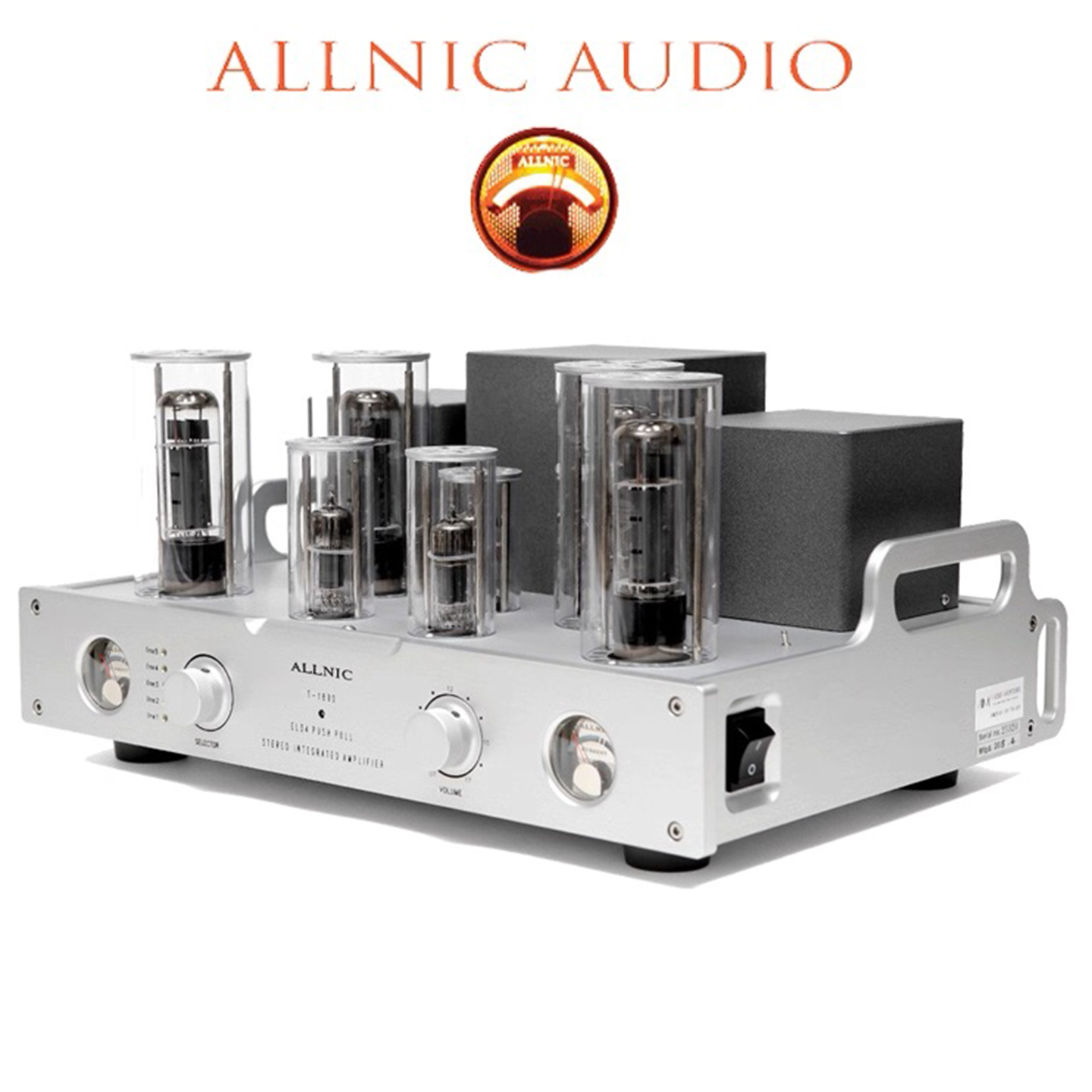 韩国奥立ALLNIC T-1800 MK2 EL34电子管推挽胆机立体声合并功放 - 图3