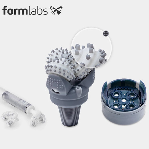 Formlabs Form3树脂Form2光敏树脂3d打印机牙科柔性弹性蓝蜡耗材 - 图3