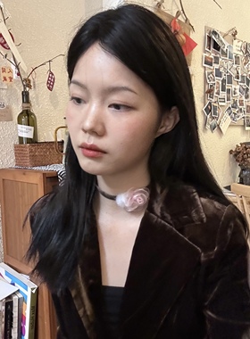 原创设计百搭丝绒复古