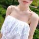 ສາຍ bra embroidered lace petals ງາມ Super