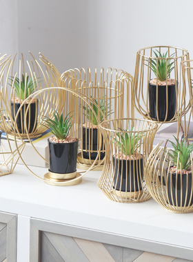 繁树水磨石装饰摆件北欧轻奢客厅