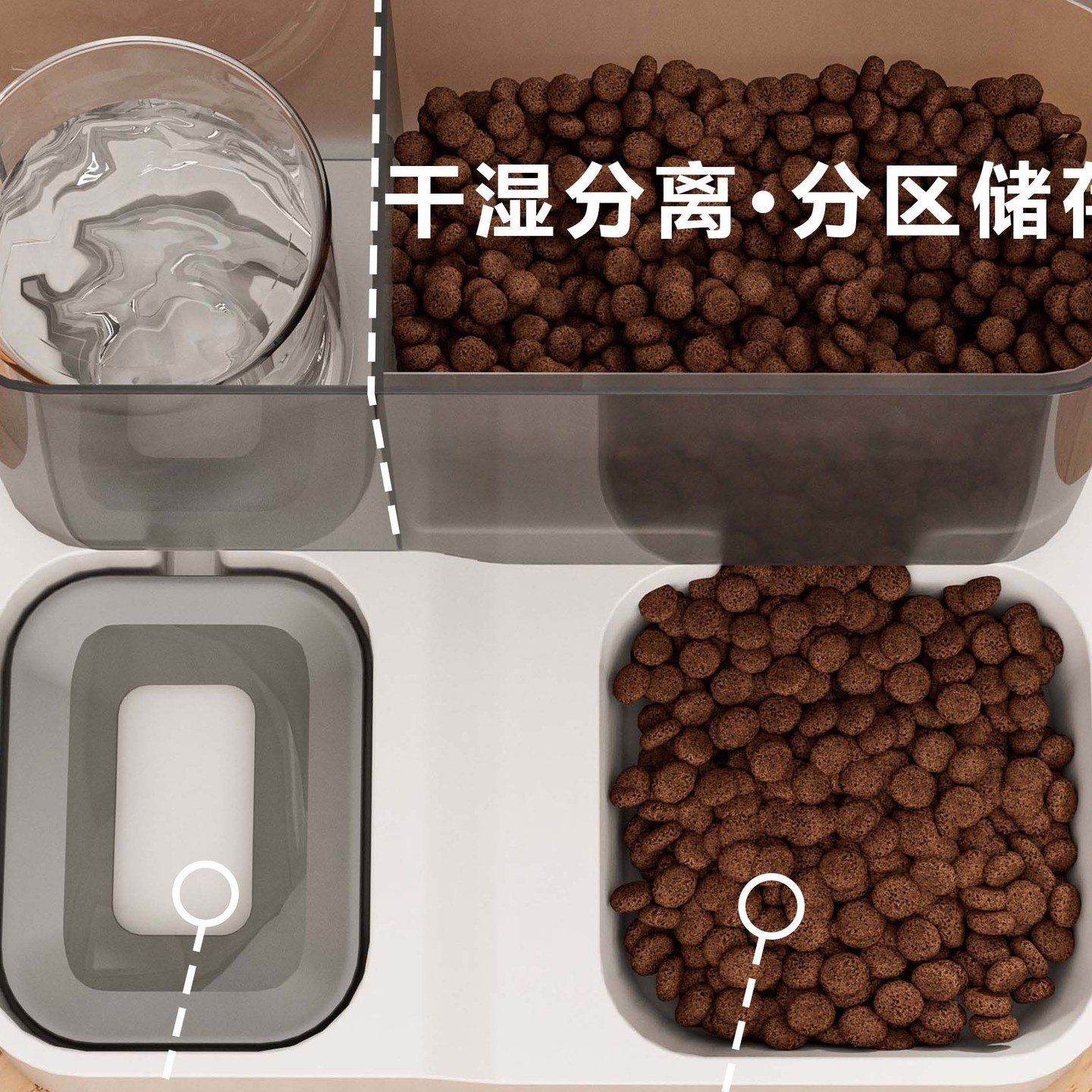 猫咪自动喂食器饮水机饮水一体不湿嘴狗喝水宠物用品猫碗智能,淘宝优惠券,粉丝福利购,淘宝优惠卷