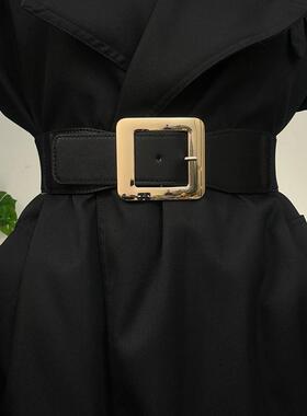腰带女2026新款百搭黑色腰封