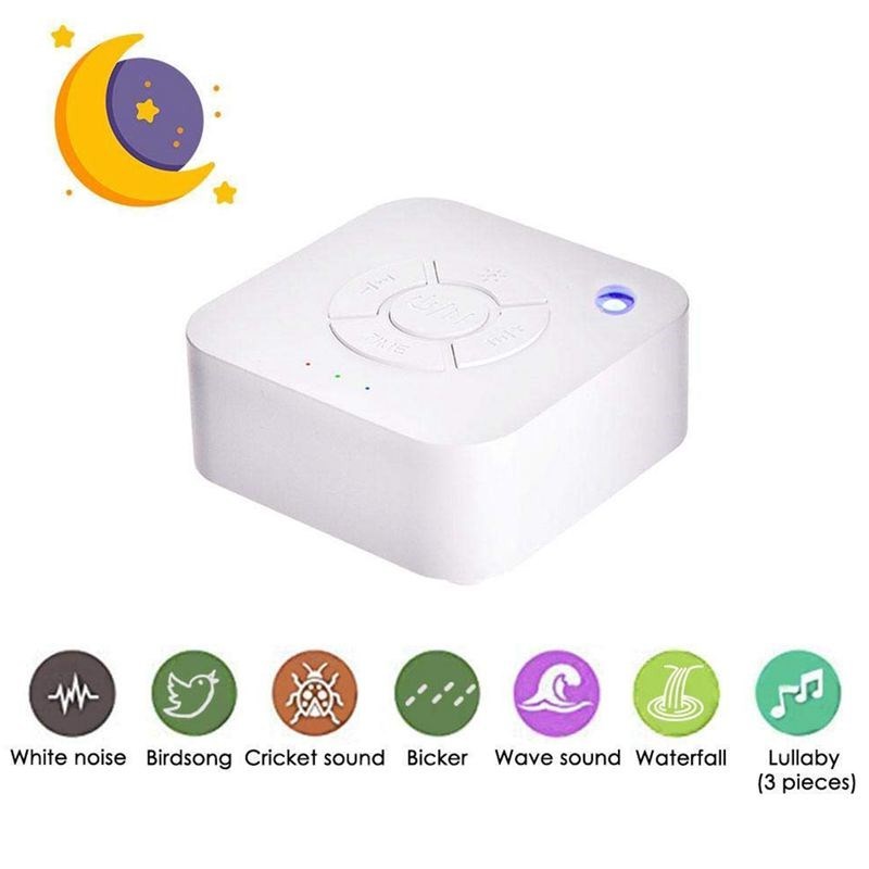 White Noise Machine Sleep Sound Machine15 Non-Looping Soothi - 图0