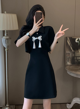 洋气减龄分段式露腰休闲裙子
