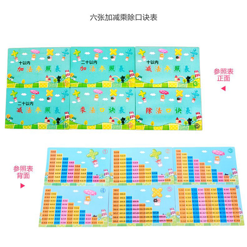棒小学生一年级学习教具盒数数棒 小白马数学学习板/计算架