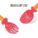 Детская ложка для еды для тренировок для прикорма, посуда для кормления, комплект