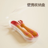 Детская ложка для еды для тренировок для прикорма, посуда для кормления, комплект