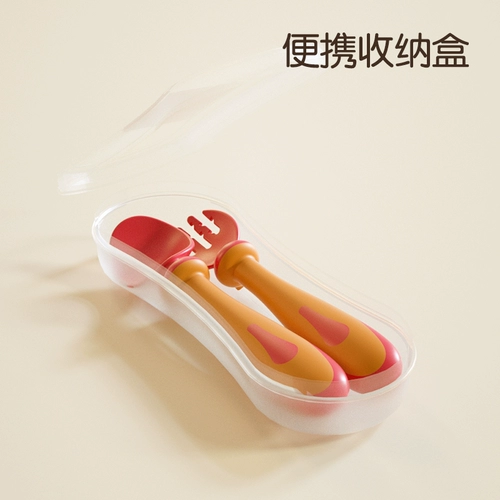 Детская ложка для еды для тренировок для прикорма, посуда для кормления, комплект