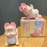 Настольное мультяшное украшение для ногтей для йоги для авто, подарок на день рождения