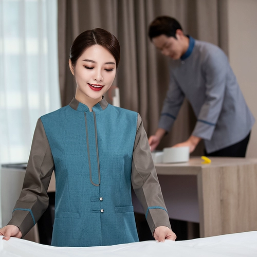 Комнатный зимний лонгслив для отеля для работы подходит для мужчин и женщин, нарукавники, комплект