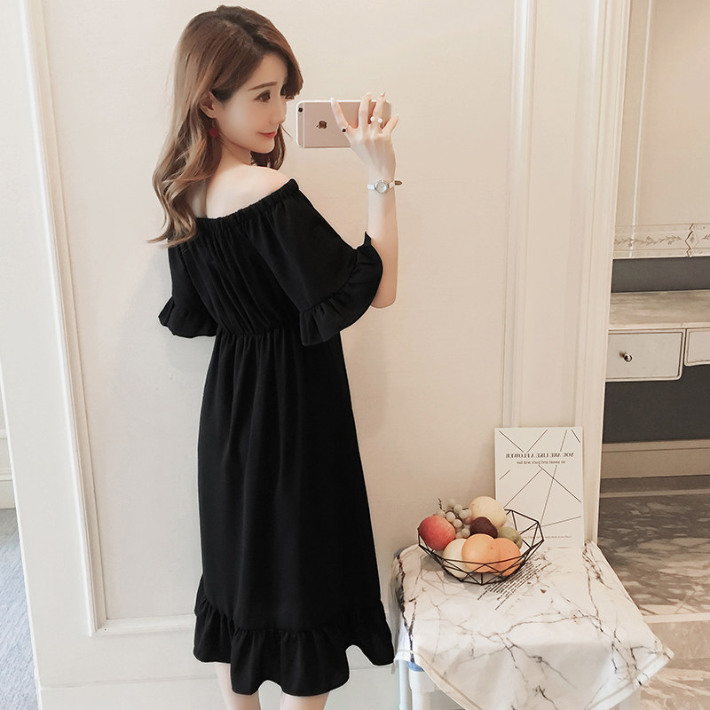 夏季韩版潮辣妈孕妇装2021新款衣服 himibaby连衣裙