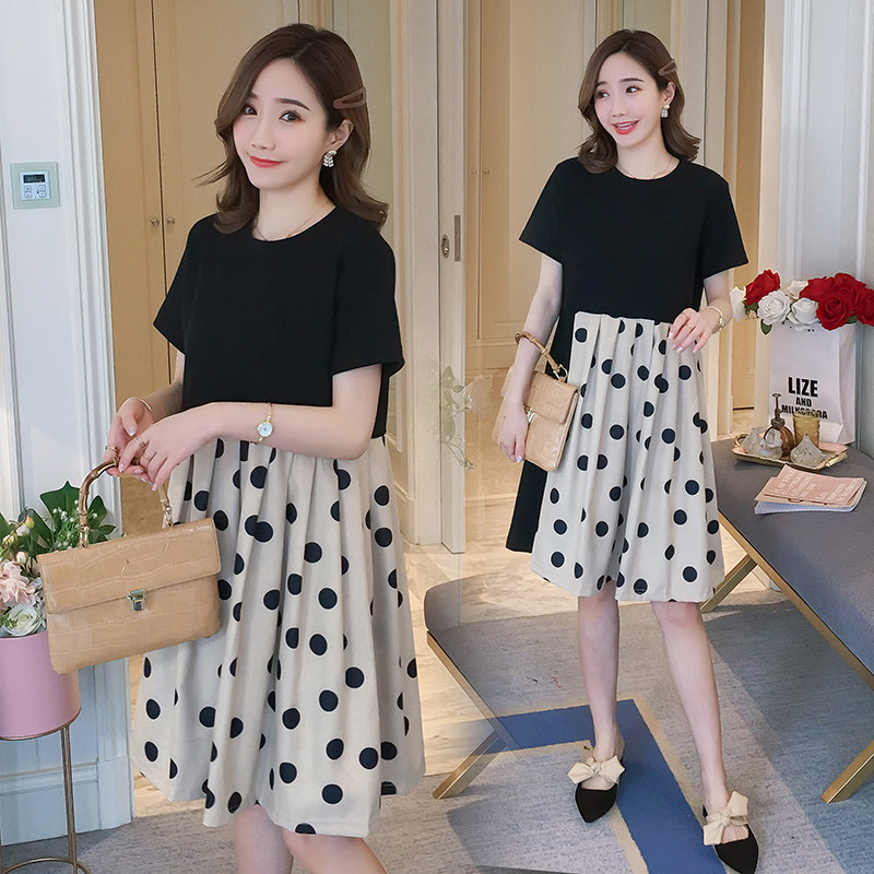 孕妇装夏装百褶2021新款宽松连衣裙 himibaby连衣裙