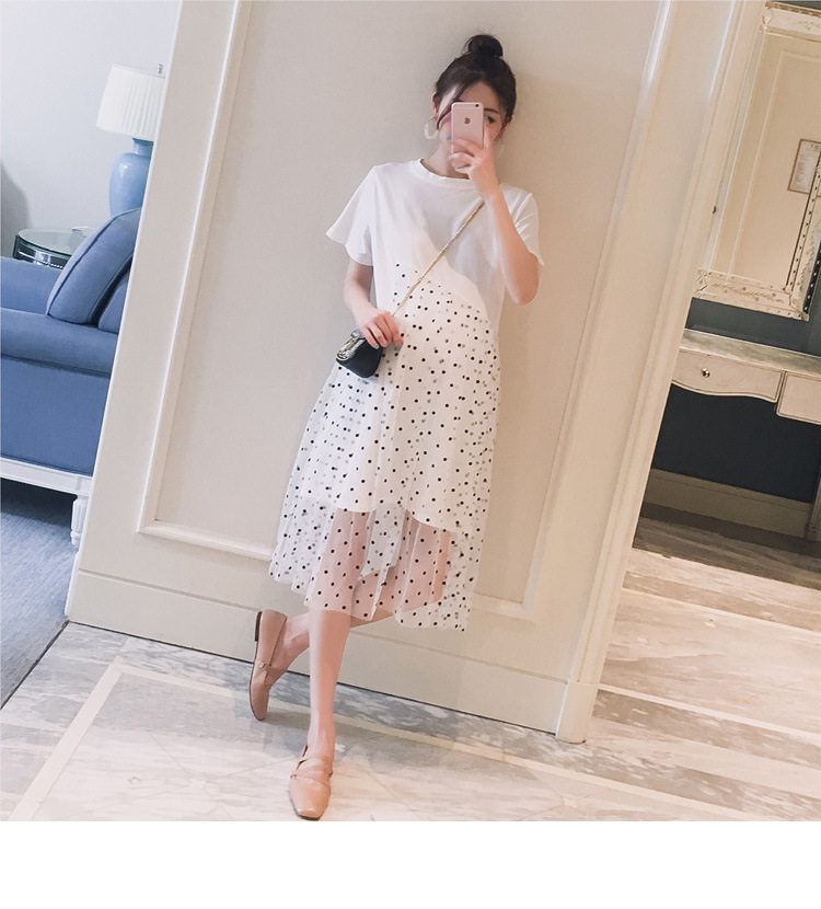 孕妈妈仙女超仙韩版孕妇夏装连衣裙 himibaby连衣裙