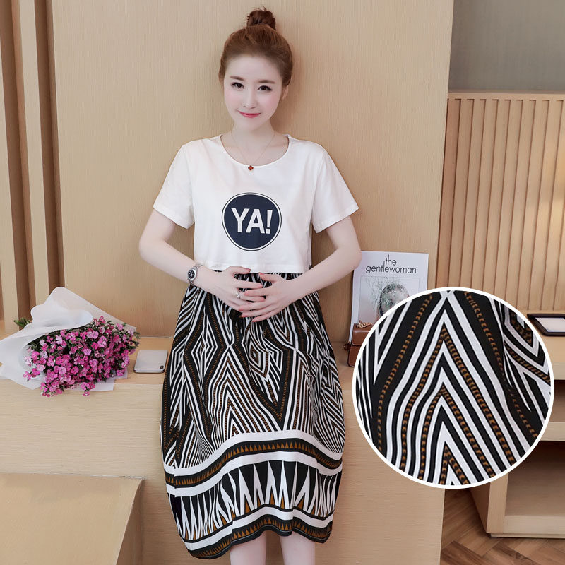 孕妇装夏装2021新款韩版宽松连衣裙 himibaby连衣裙