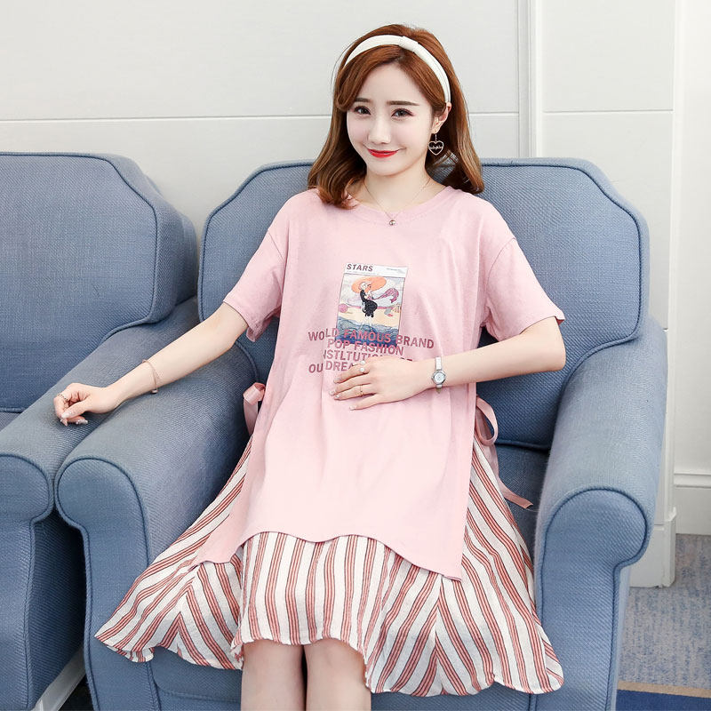 孕妇装2021夏装新款时尚款连衣裙 himibaby连衣裙