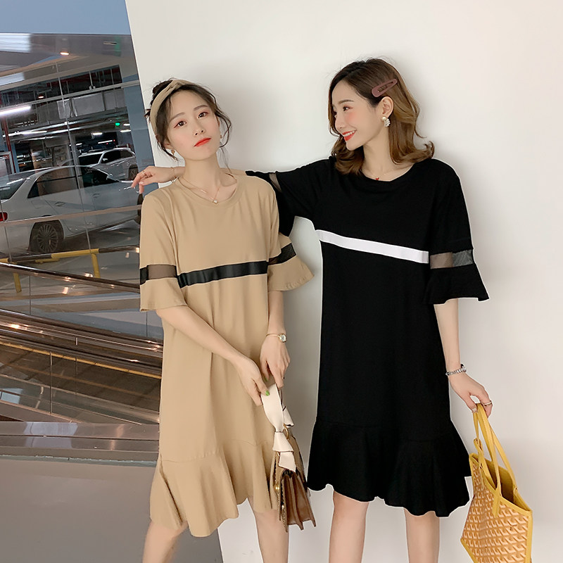 孕妇夏装夏款2022韩版孕妈妈连衣裙 himibaby连衣裙