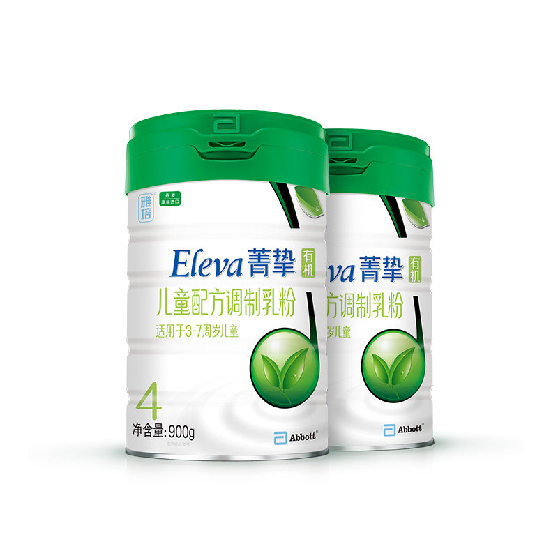 【顺丰发货】雅培菁挚原菁智有机4段 ELEVA菁挚儿童奶粉