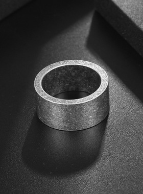 狂饰风男钛钢复古风不掉色戒指