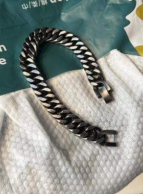 狂饰风男钛钢复古不掉色手链