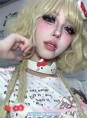 spicyrabbitkitty黑白choker