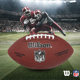 Wilson威尔胜橄榄球9号 NFL青少年训练比赛用球6号耐磨美式橄榄球